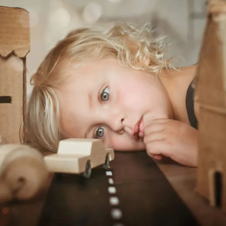 Voiture en bois naturel Waytoplay "Back and Forth"<Waytoplay Toys Cheap