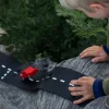 Voiture en bois Waytoplay rouge "Back and Forth"<Waytoplay Toys Best Sale