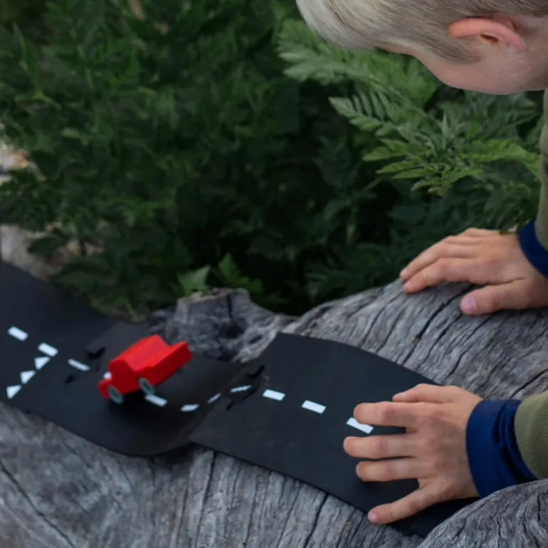 Voiture en bois Waytoplay rouge "Back and Forth"<Waytoplay Toys Best Sale