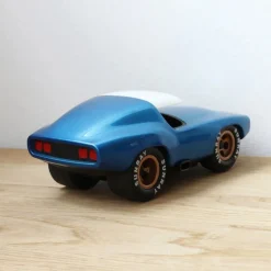 Voiture Fastback bleu métallisé<Playforever New