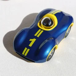 Voiture Le Mans bleue et jaune 'SPEEDY'<Playforever Cheap