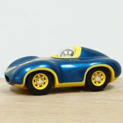 Voiture Le Mans bleue et jaune 'SPEEDY'<Playforever Cheap