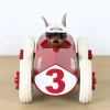 Voiture Rufus 'Patrick' rouge<Playforever Clearance