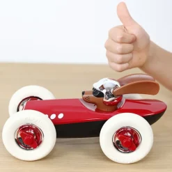 Voiture Rufus 'Patrick' rouge<Playforever Clearance