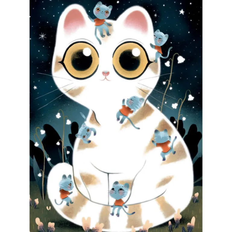 WIZZY' PUZZLE "chats câlins" 50 pcs 7021<Djeco Online