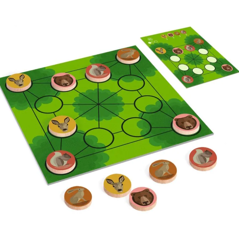 WOODANIMO Jeu Sologic de 8587<Djeco Clearance