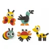 Ze Geoanimo, blocs en bois 6432<Djeco Clearance