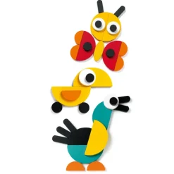 Ze Geoanimo, blocs en bois 6432<Djeco Clearance