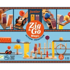 ZIG & GO junior "Magic" - 42 pièces 5649<Djeco Outlet